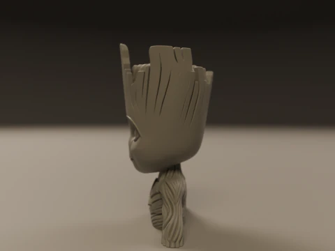 Baby Groot 3D Print Model