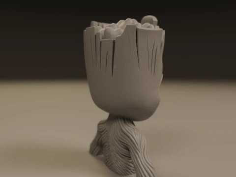 Baby Groot 3D Print Model