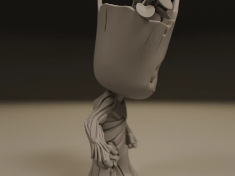 Baby Groot 3D Print Model