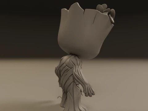 Baby Groot 3D Print Model