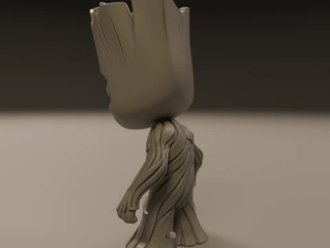 Baby Groot 3D Print Model