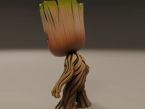 Baby Groot 3D Print Model