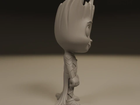 Baby groot 3D Print Model