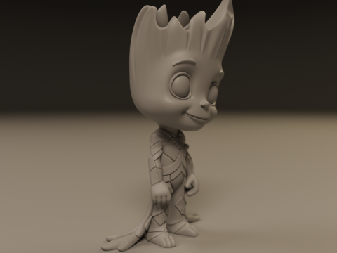 Baby groot Modelo de impresión 3D
