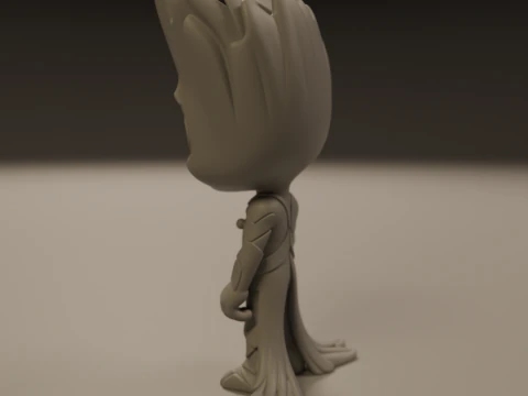 Baby groot 3D Print Model