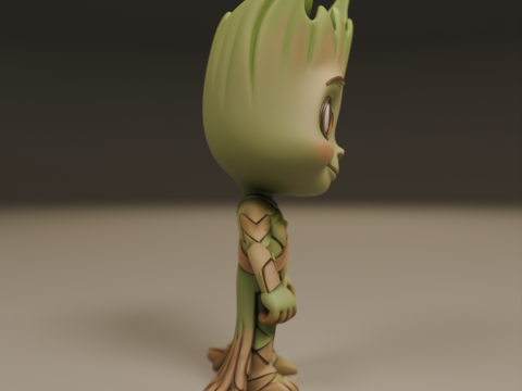 Baby groot Modelo de impresión 3D
