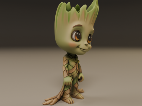 Baby groot Modelo de impresión 3D