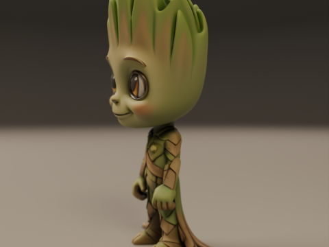 Baby groot Modelo de impresión 3D