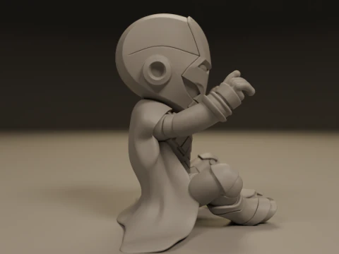 Baby iron man 3D Print Model