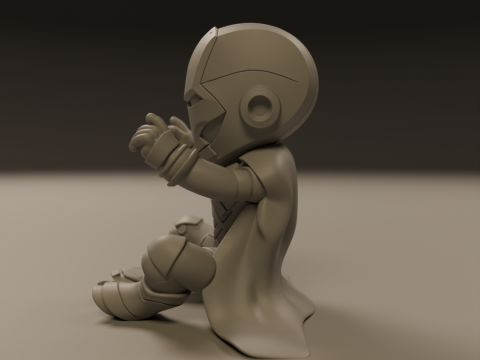 Baby iron man Modèles 3D en vedette