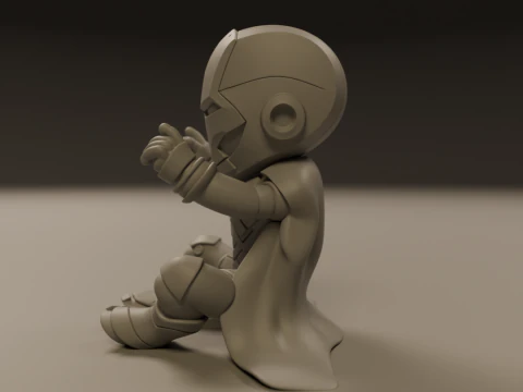 Baby iron man 3D Print Model