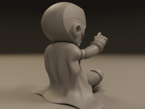 Baby iron man Modèles 3D en vedette