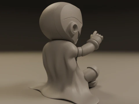 Baby iron man 3D Print Model