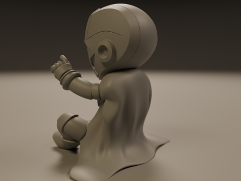 Baby iron man Modèles 3D en vedette