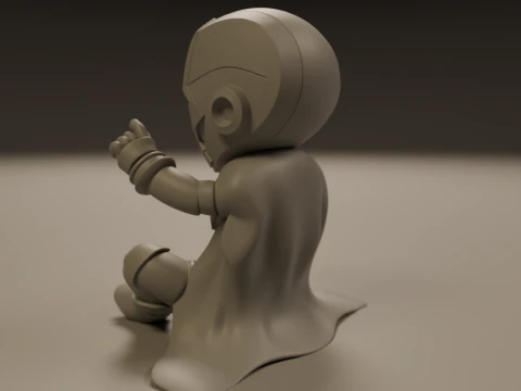 Baby iron man 3D Print Model