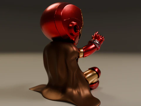 Baby iron man 3D Print Model