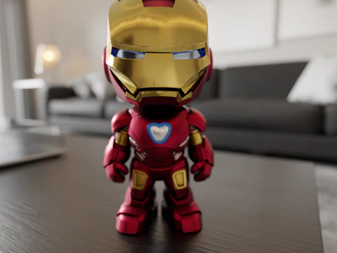 Baby iron man 3D Print Model