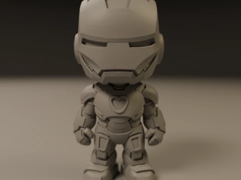 Baby iron man 3D Print Model