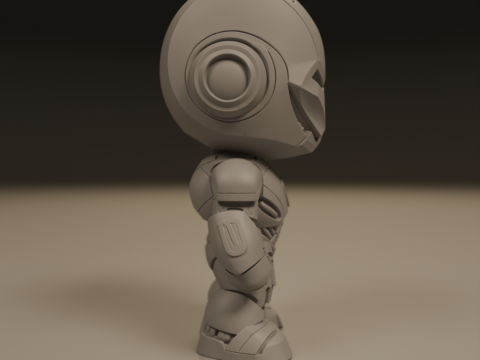 Baby iron man Modelo de Impressão 3D
