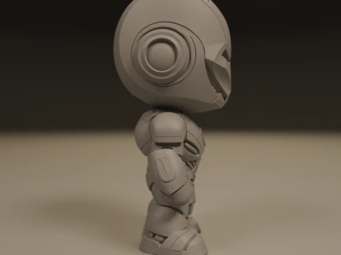 Baby iron man 3D Print Model