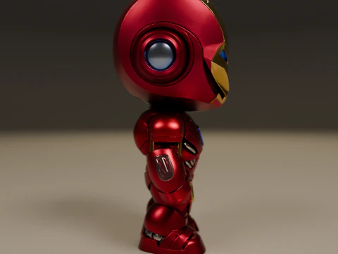 Baby iron man 3D Print Model