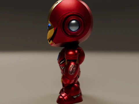 Baby iron man 3D Print Model