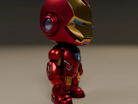Baby iron man 3D Print Model