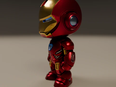 Baby iron man 3D Print Model