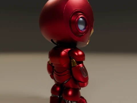 Baby iron man 3D Print Model