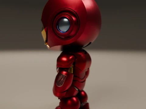 Baby iron man 3D Print Model
