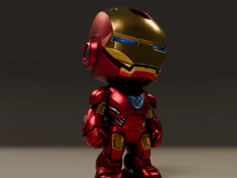 Baby iron man 3D Print Model