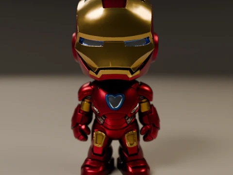 Baby iron man 3D Print Model