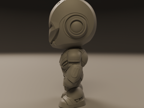 Baby iron man Modelo de Impressão 3D