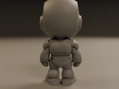 Baby iron man 3D Print Model
