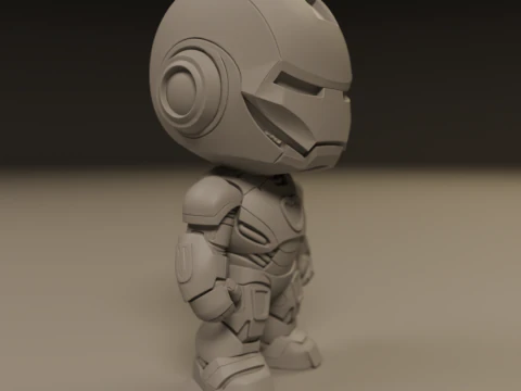 Baby iron man 3D Print Model