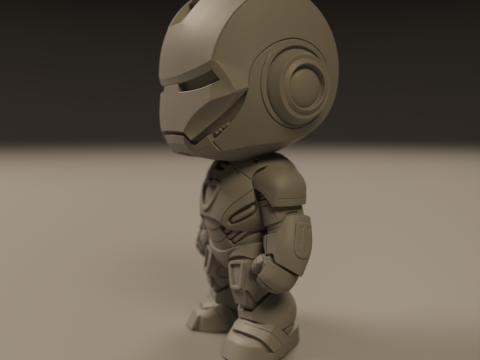 Baby iron man Modelo de Impressão 3D