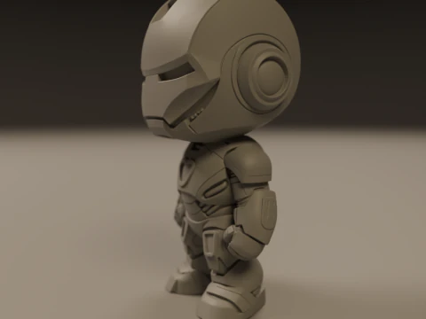 Baby iron man 3D Print Model