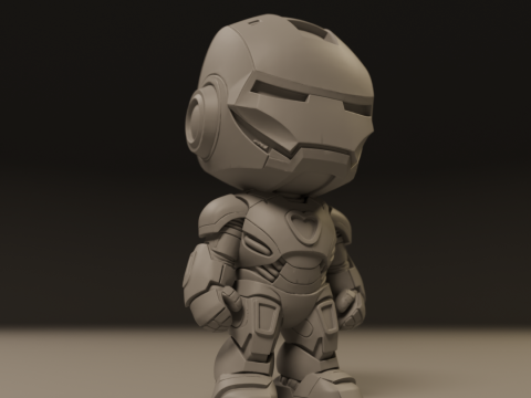 Baby iron man Modelo de Impressão 3D