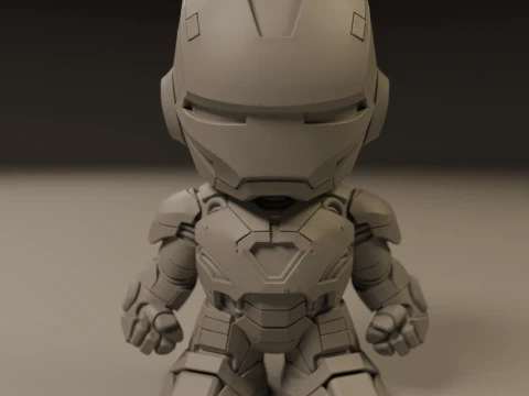 Baby iron man 3D Print Model