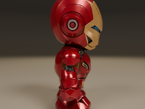 Baby iron man 3D 打印模型