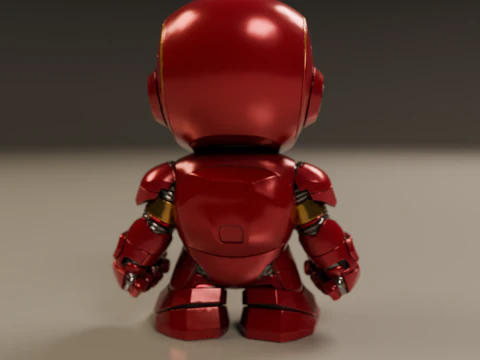 Baby iron man 3D Print Model