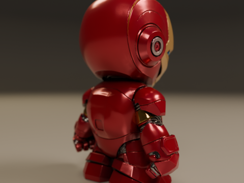 Baby iron man 3D 打印模型