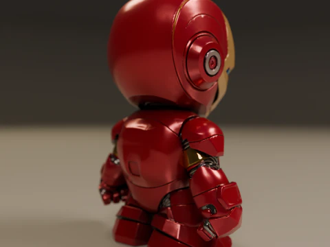 Baby iron man 3D Print Model