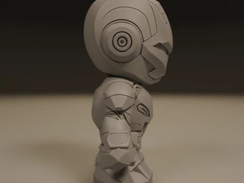 Baby iron man 3D Print Model