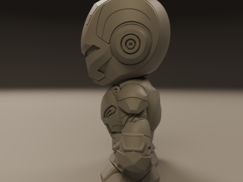 Baby iron man 3D 打印模型