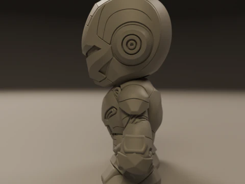 Baby iron man 3D Print Model