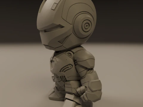Baby iron man 3D Print Model
