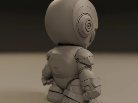 Baby iron man 3D Print Model