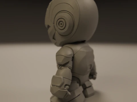 Baby iron man 3D Print Model