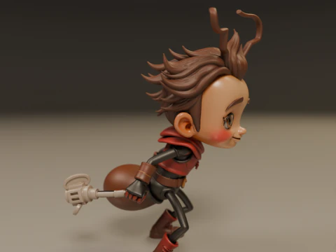 Ant boy 3D Print Model